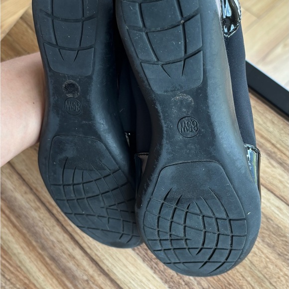 East 5th black wedge dress shoes - Picture 6 of 7